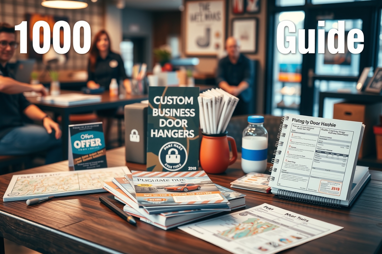 Evaluating the best 1000 Custom Door Hangers Guide environment