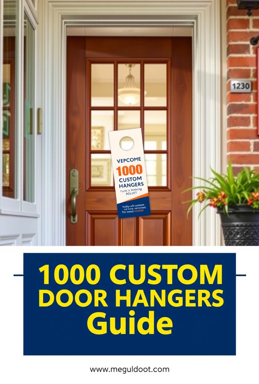 Checklist for 1000 Custom Door Hangers Guide