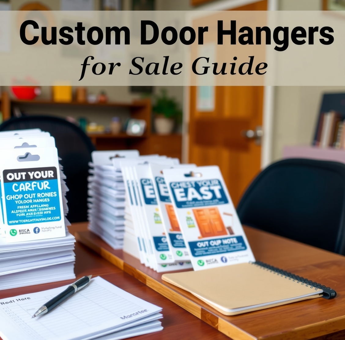 Quality check visual for Custom Door Hangers for Sale Guide