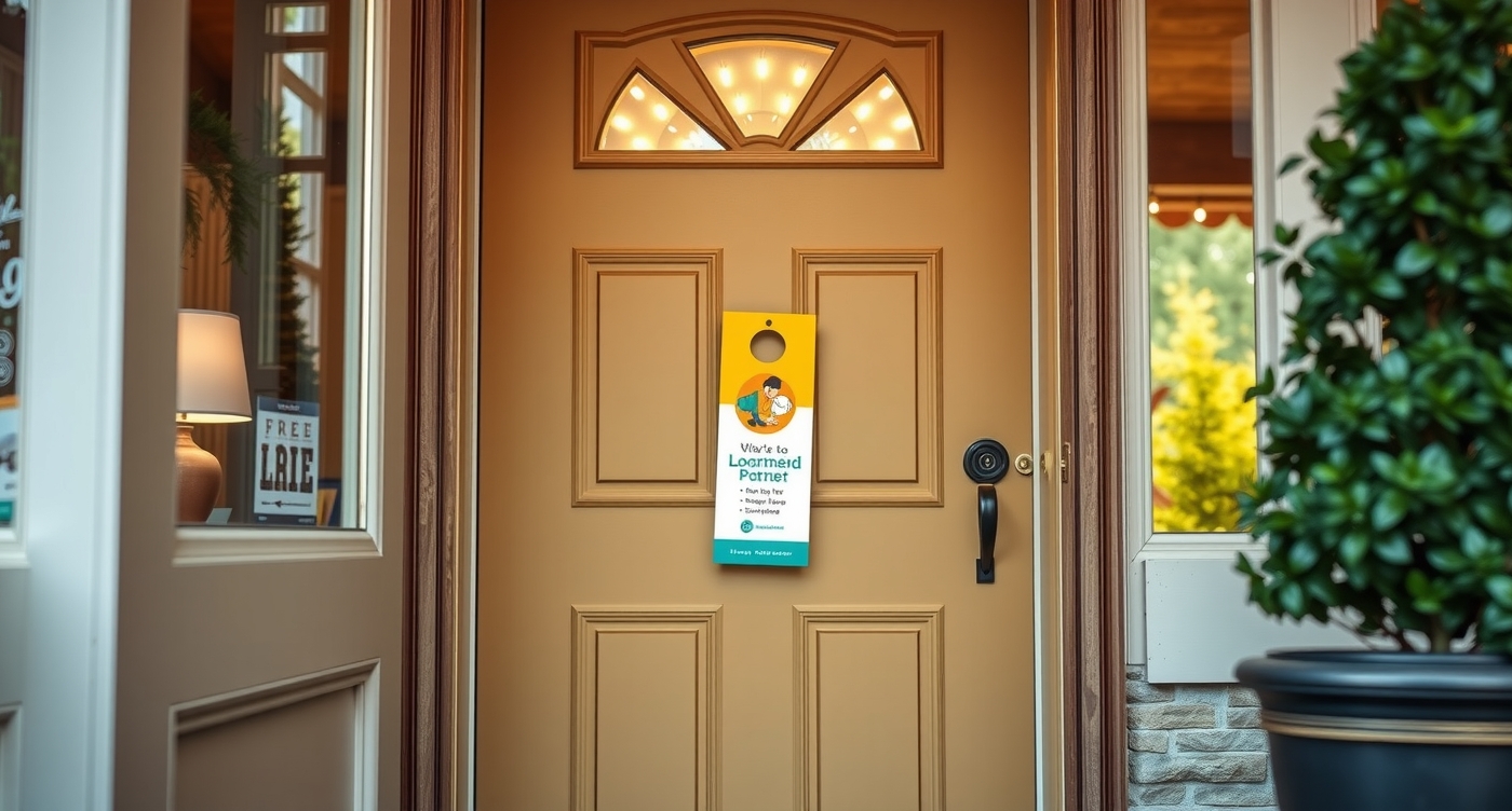 Checklist for Customizable Door Hangers Printing Guide