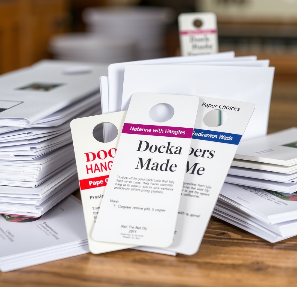 Preparation visual for Door Hangers Made Near Me Guide