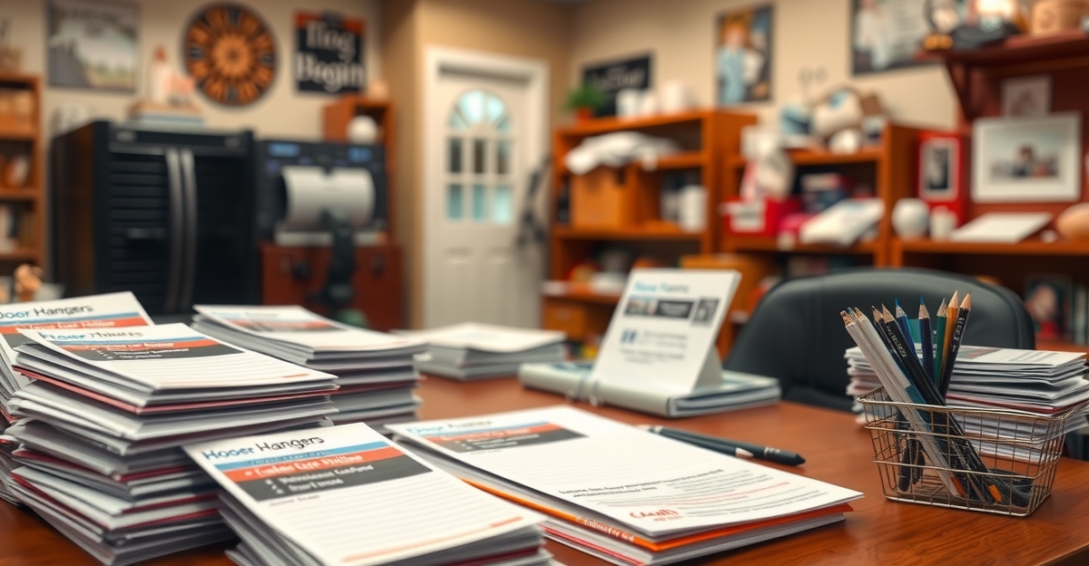 Quality check visual for Door Hangers Made Near Me Guide