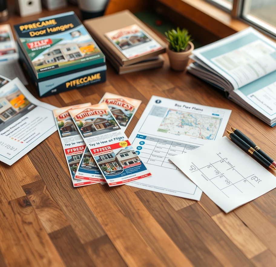 Evaluating the best Real Estate Door Hangers Bulk environment