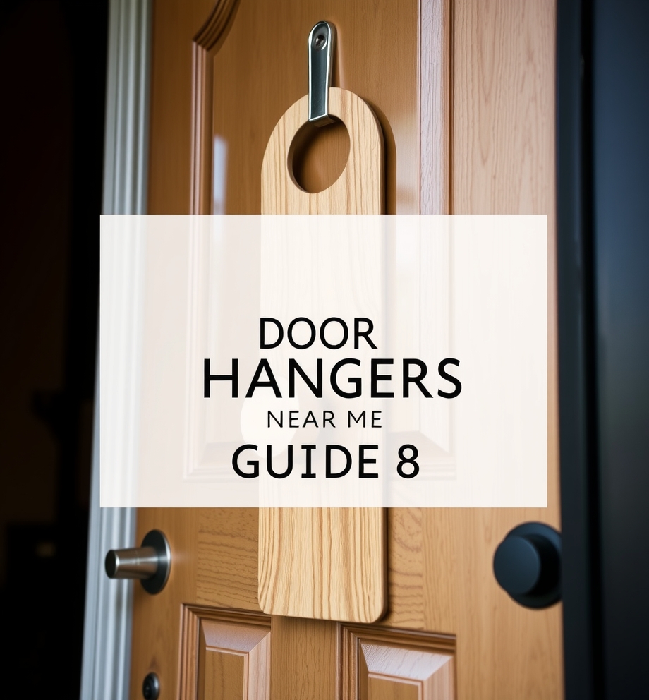 Checklist for Wood Door Hangers Near Me Guide