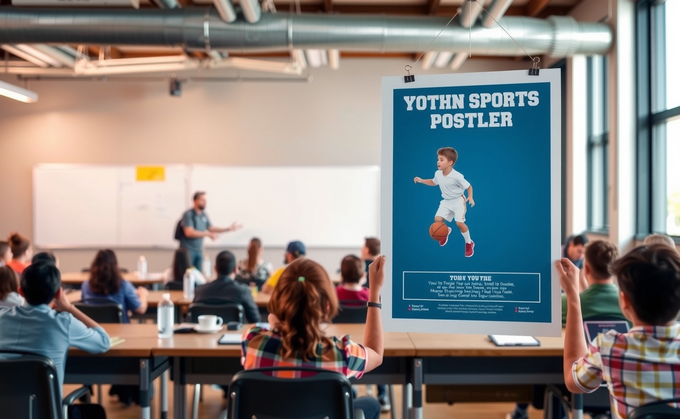 Custom Youth Sports Posters Printing Guide hero image