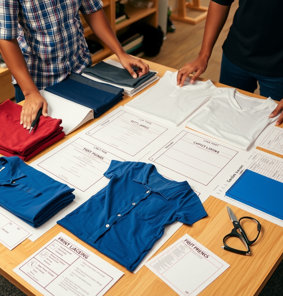 Quality check visual for Custom Tshirt Printing Ahmedabad Guide