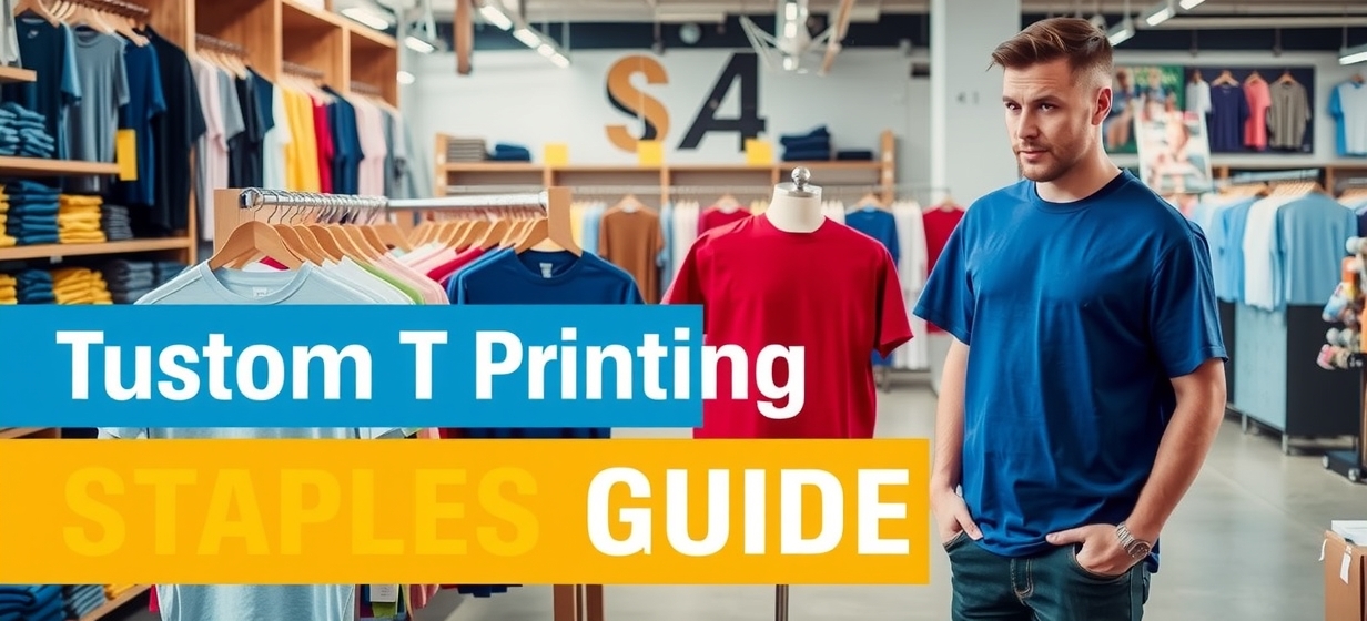 Evaluating the best Custom Tshirt Printing Staples Guide environment