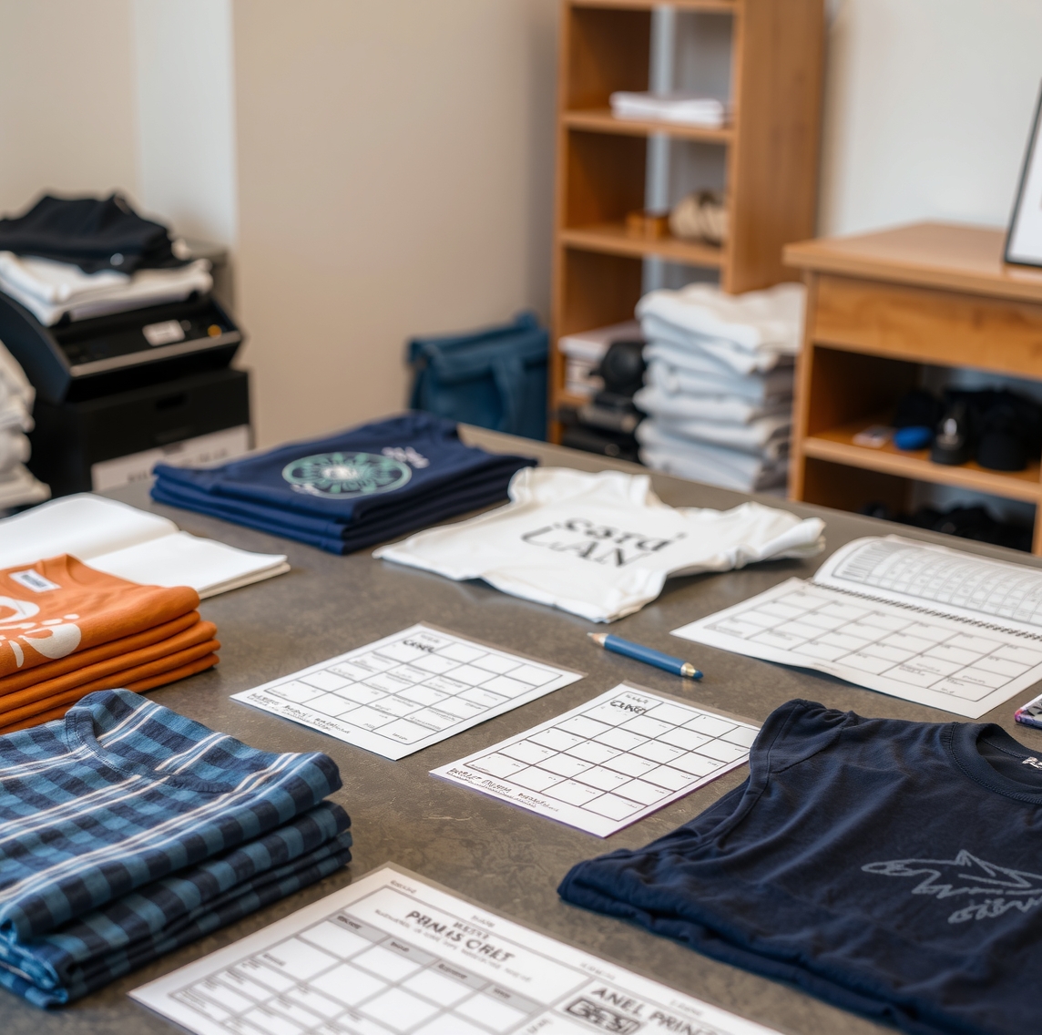 Preparation visual for Custom Tshirt Printing Winnipeg Guide