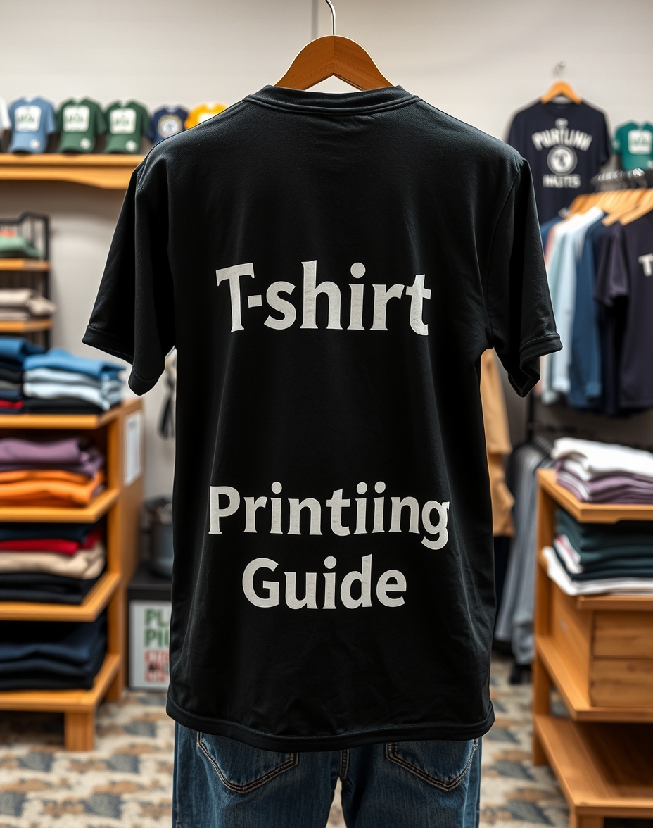 Tshirt Printing Customizable Guide