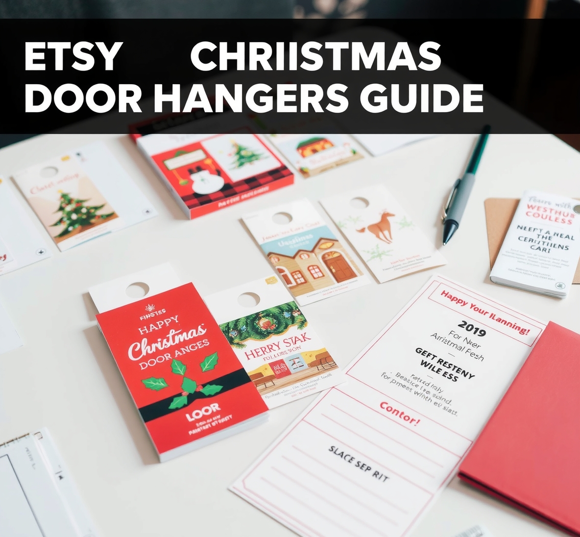 Etsy Christmas Door Hangers Guide hero image