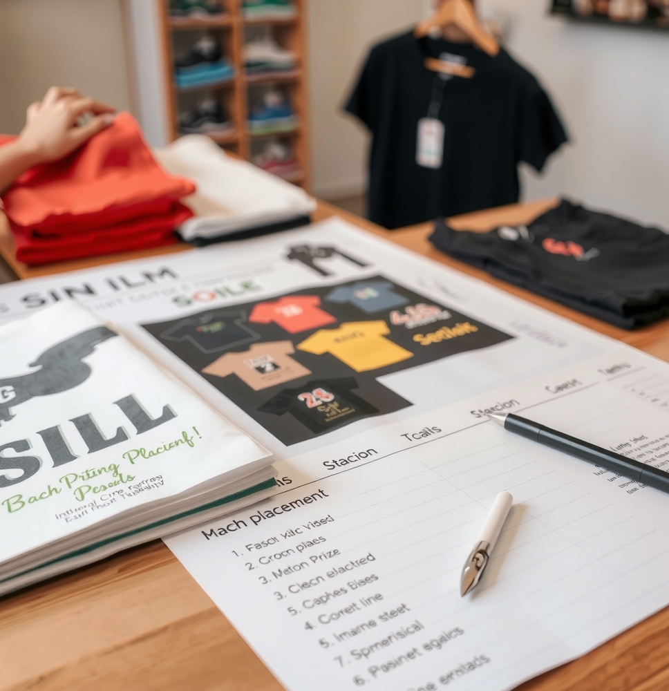 Quality check visual for Tshirt Printing El Paso Guide