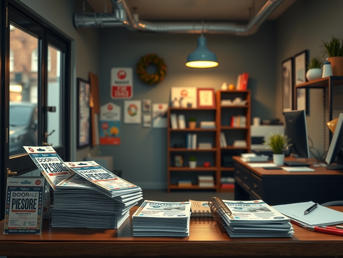 Preparation visual for Door Hangers Templates Guide