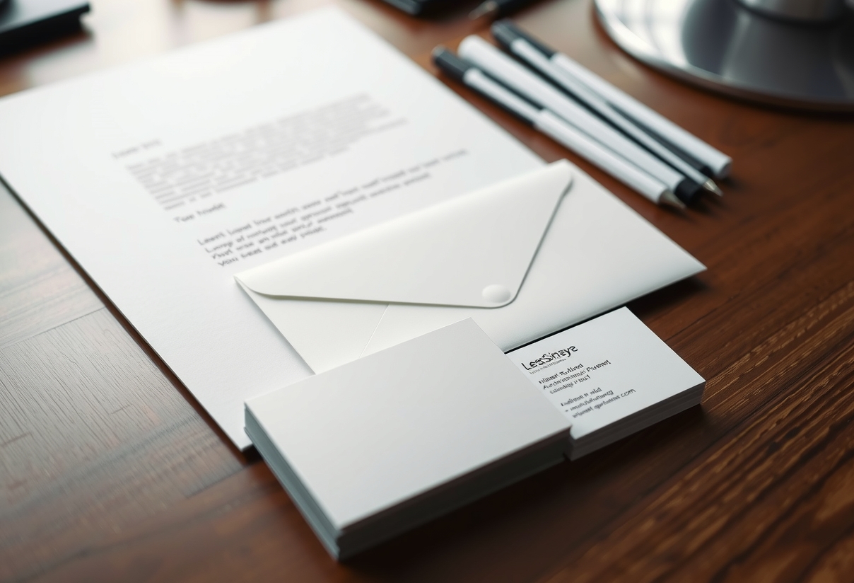 Preparation visual for Letterhead Envelope Printing Guide