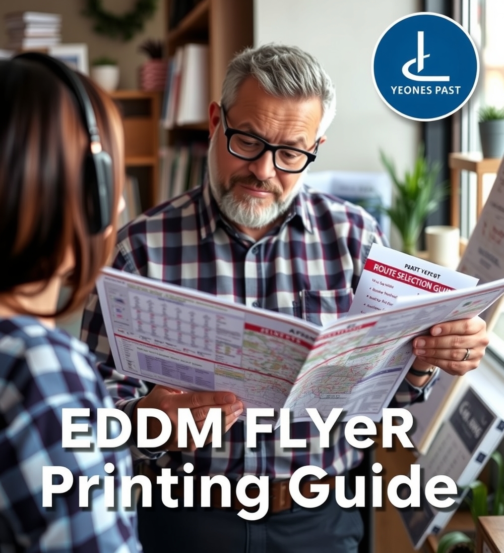 Quality check visual for Eddm Flyer Printing Guide