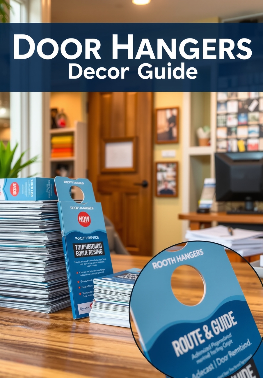 Preparation visual for Door Hangers Decor Guide