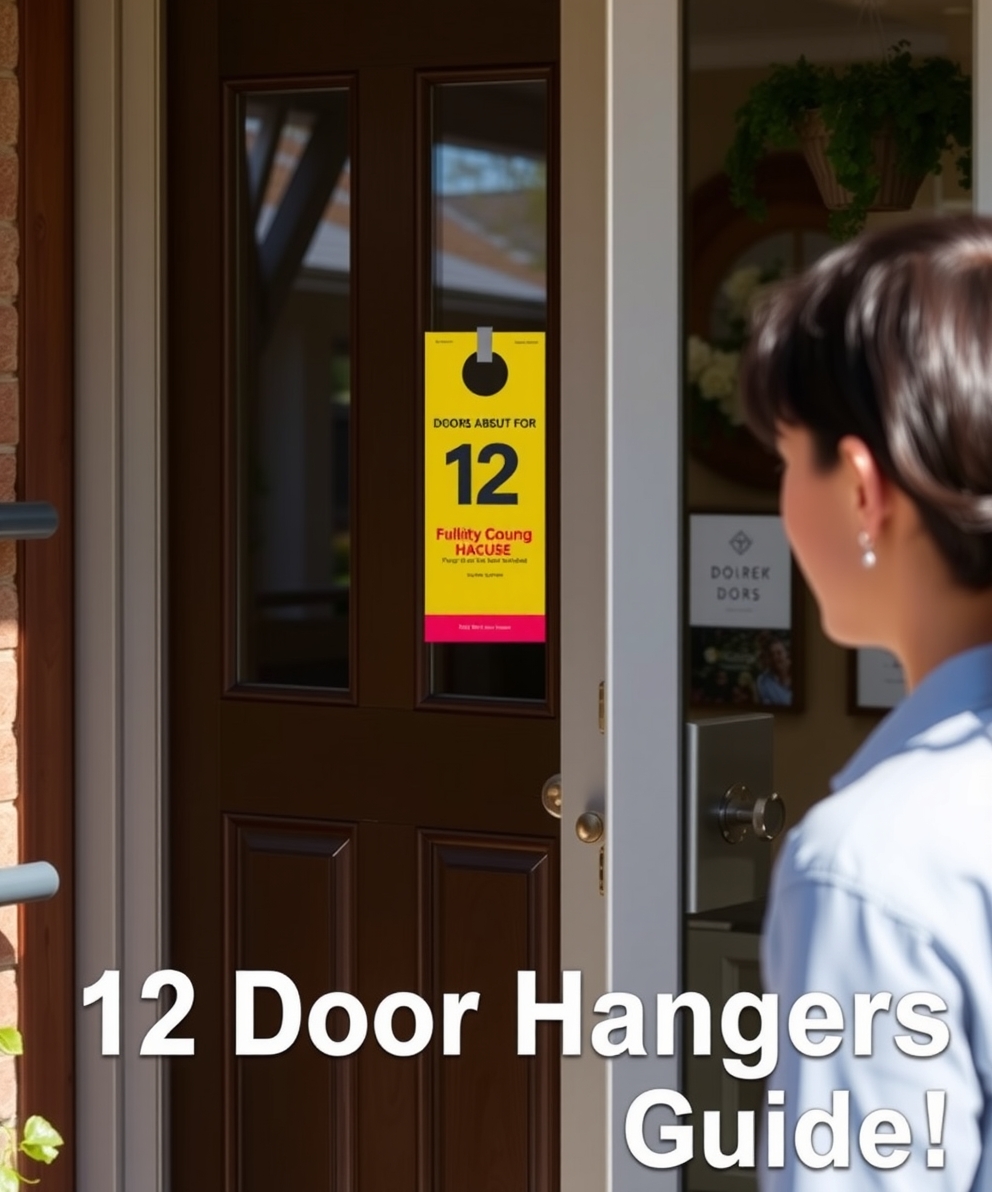 Checklist for 12 Door Hangers Guide