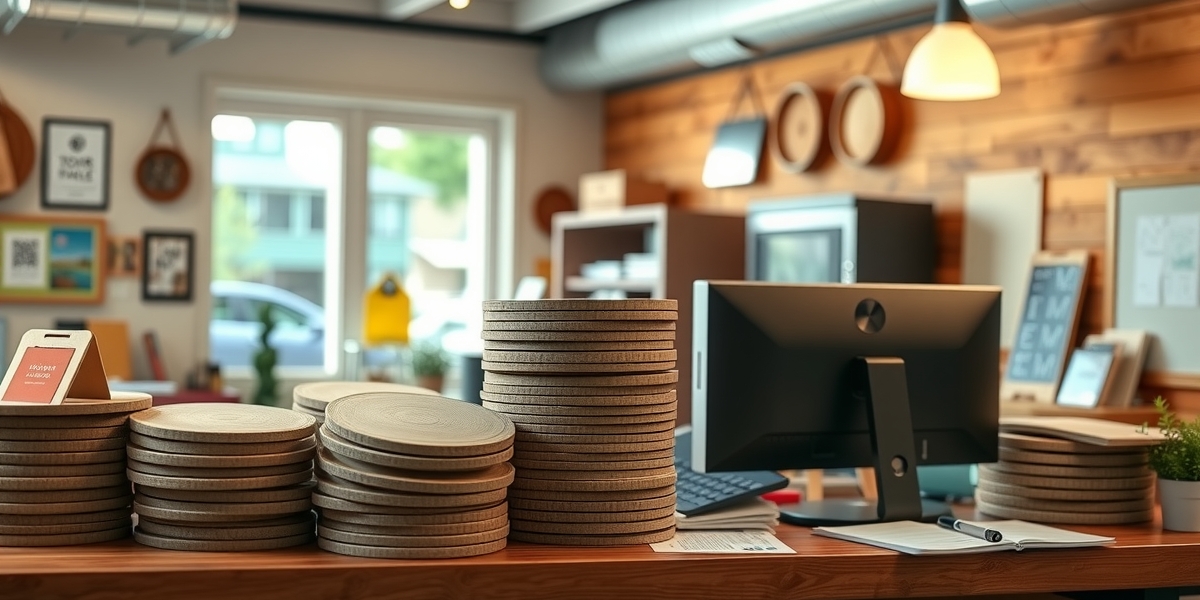 Preparation visual for 18 Inch Wood Rounds for Door Hangers Guide