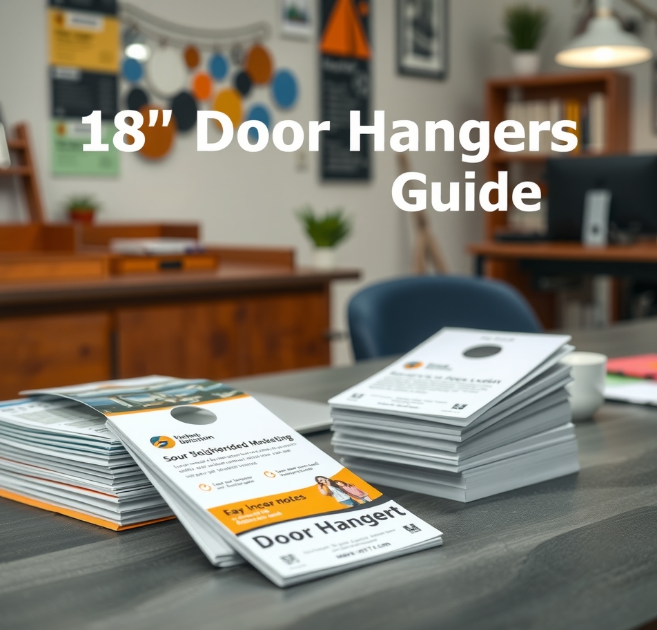 Preparation visual for 18' Door Hangers Guide