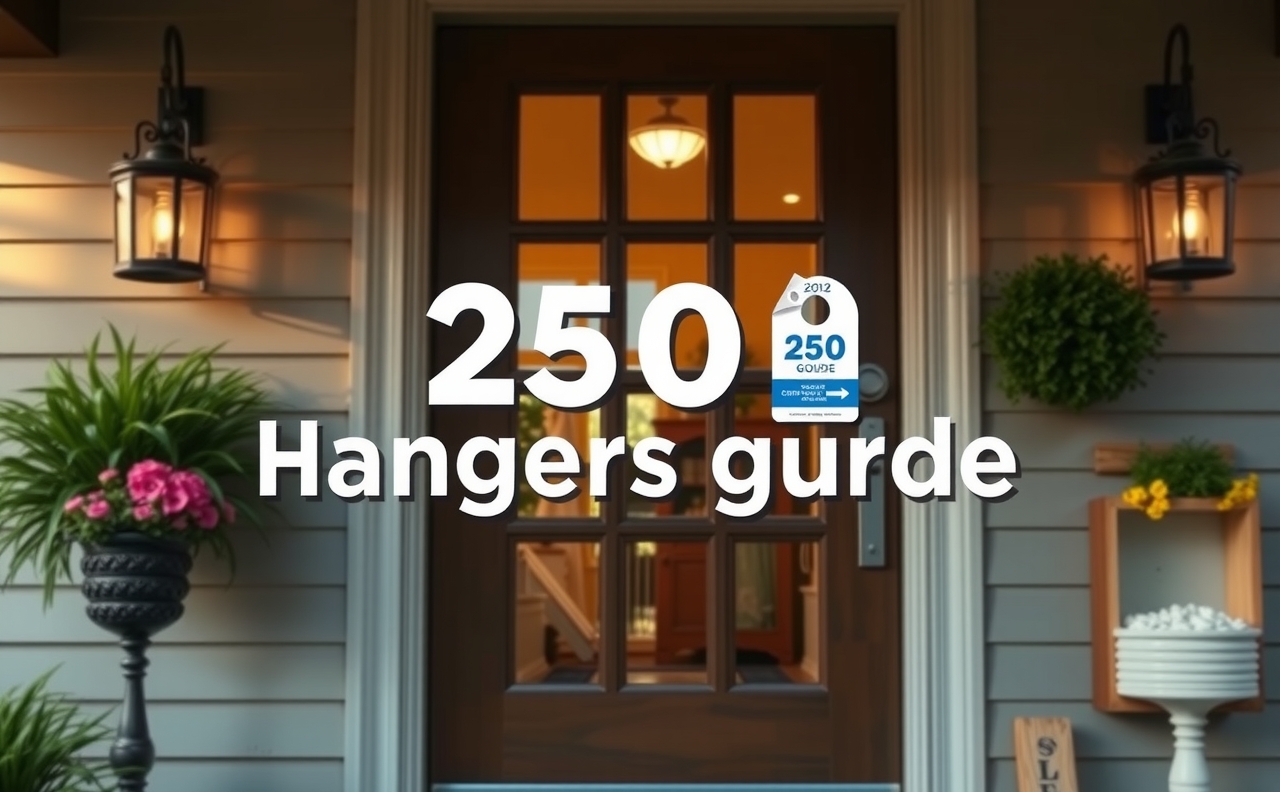 Checklist for 250th Door Hangers Guide