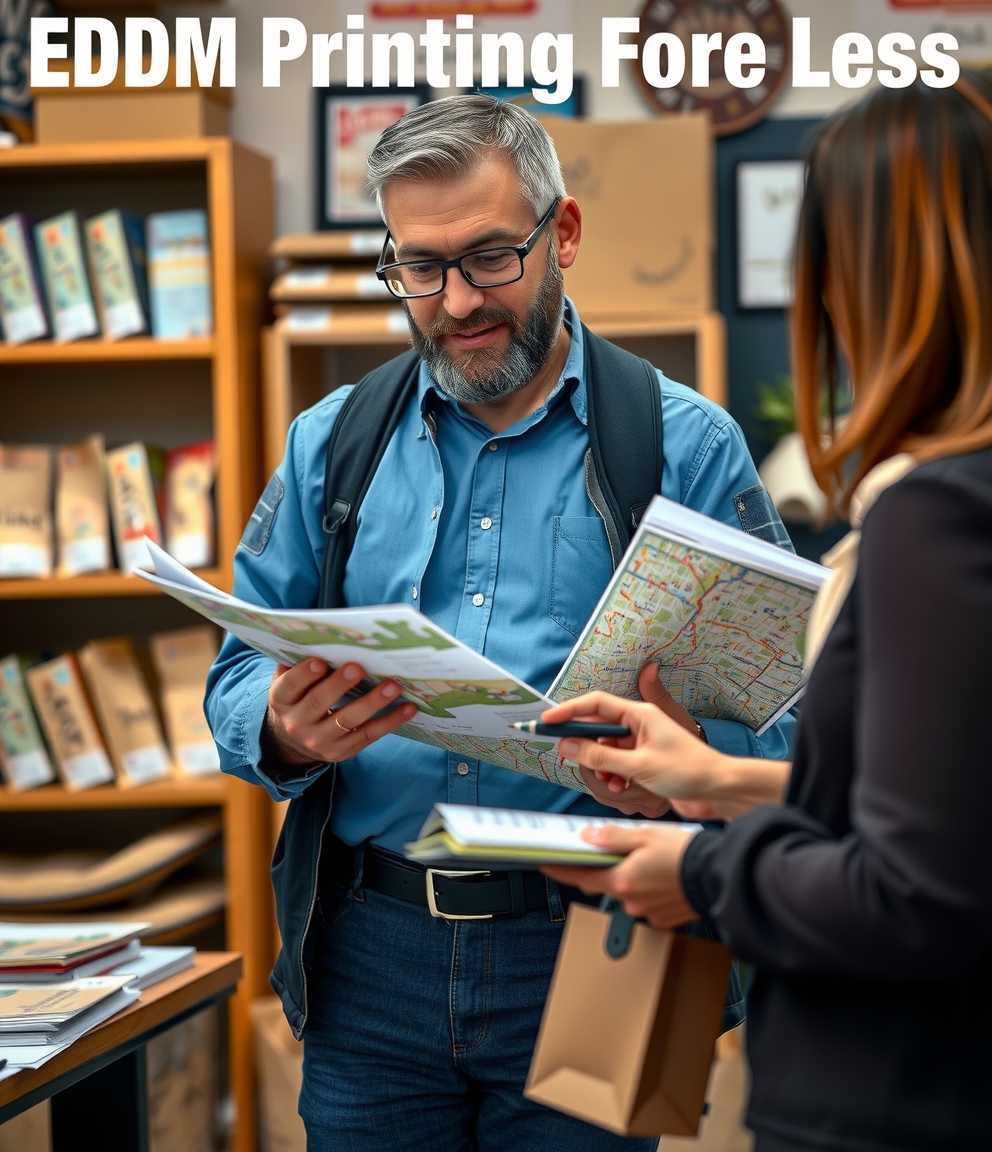 Quality check visual for Eddm Printing for Less Guide