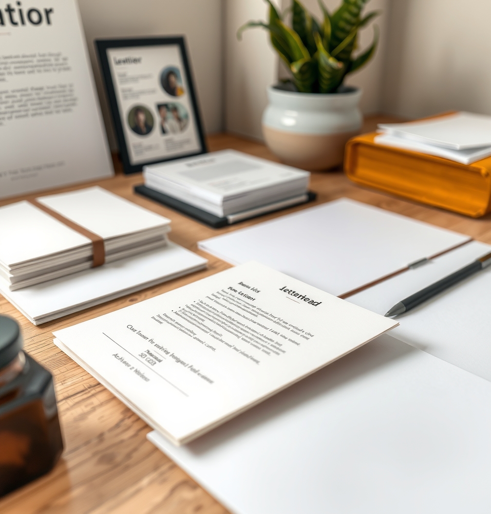 Visiting Cards and Letterhead Printing Guide