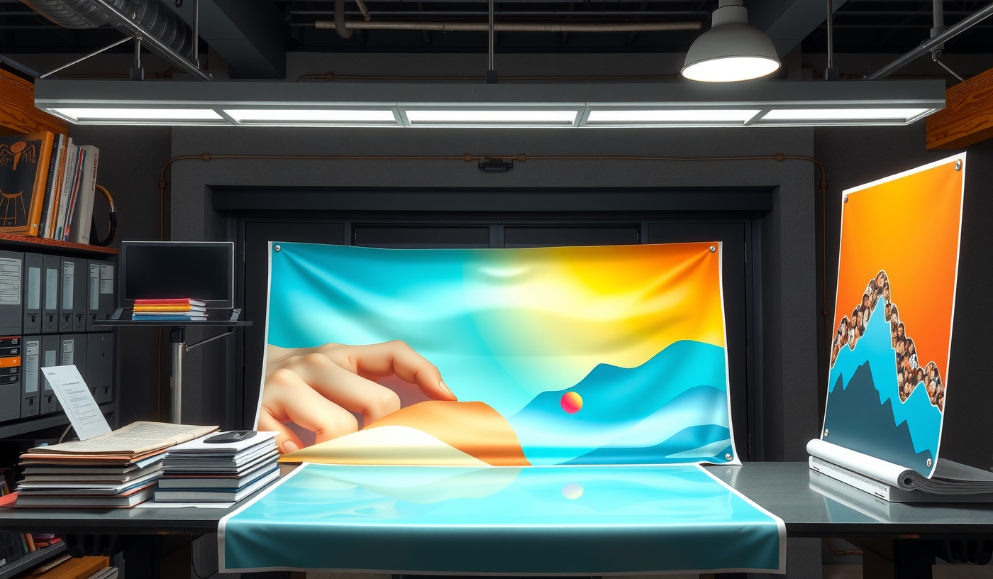 Quality check visual for Banners and Posters Printing Ideas Guide