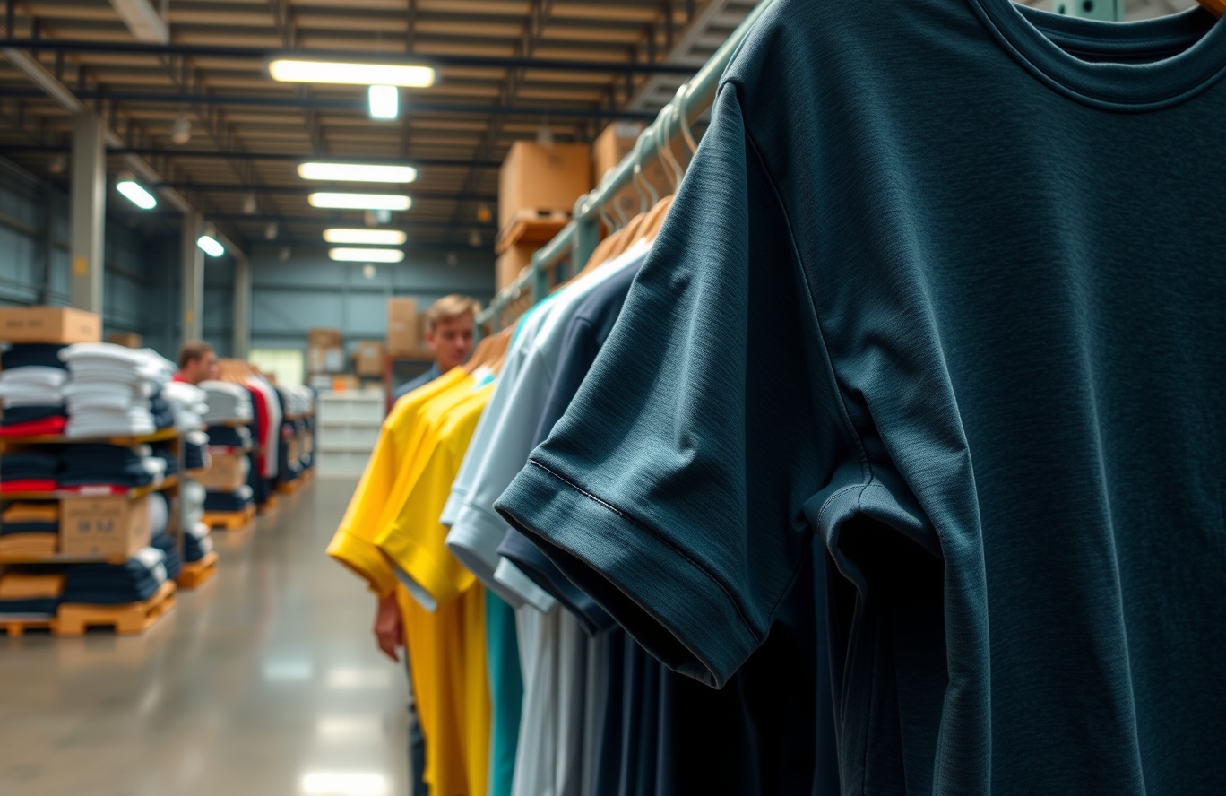 Quality check visual for Amazon Tshirt Printing Warehouse Guide