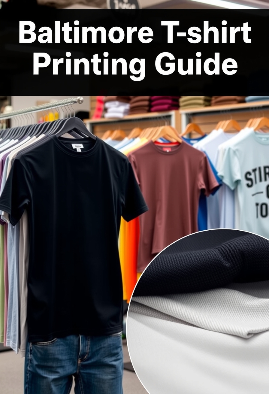 Checklist for Baltimore Tshirt Printing Guide