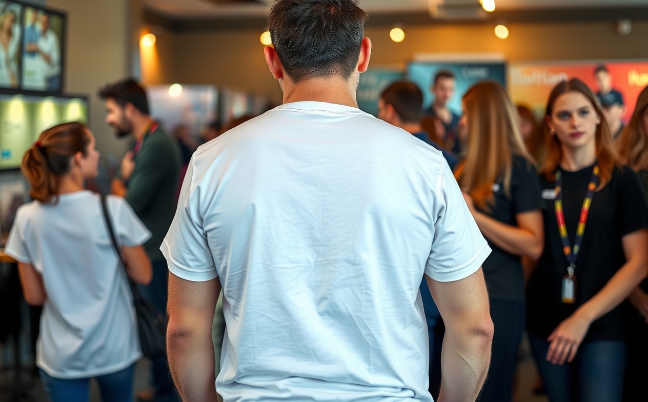 Preparation visual for Blank Tshirt Printing Guide