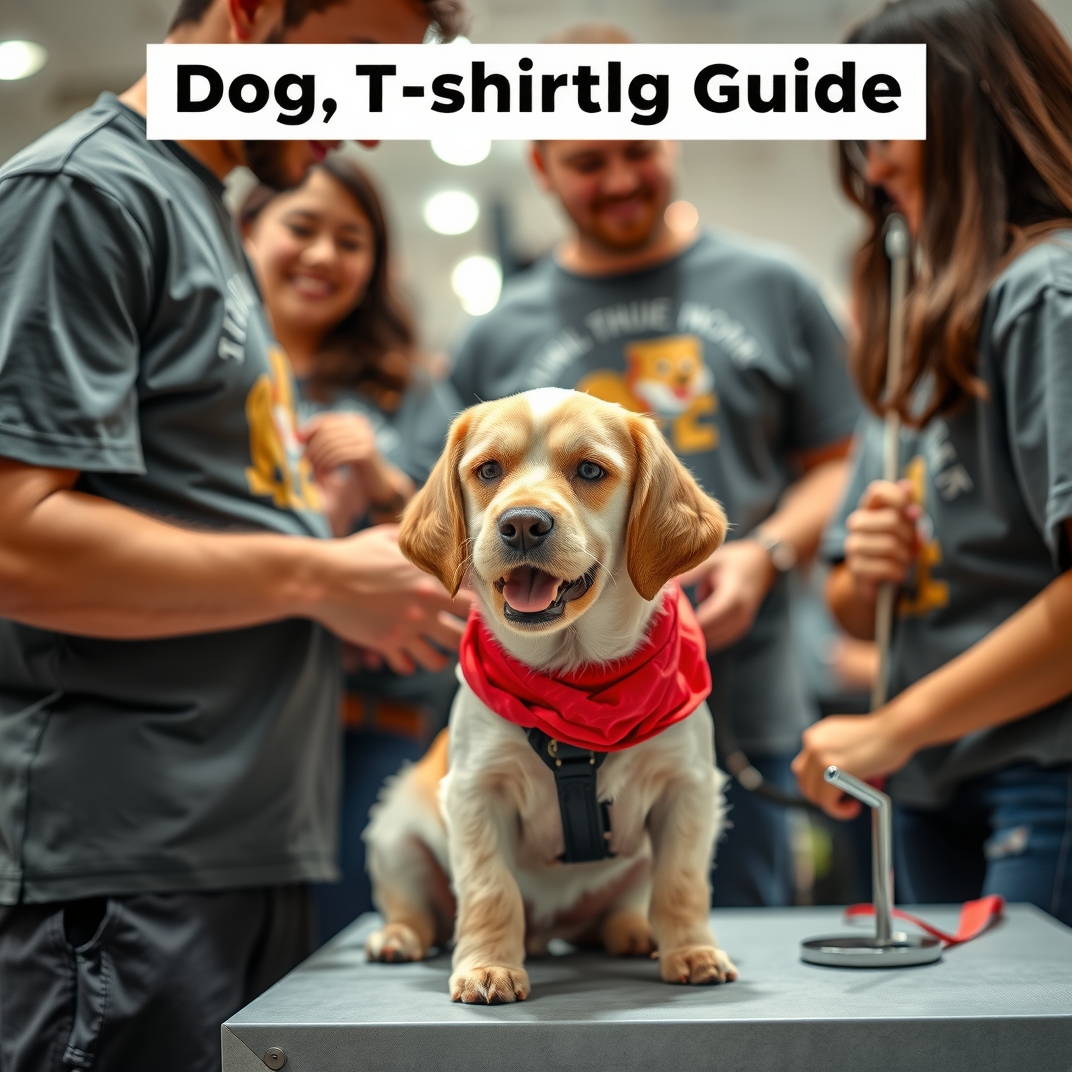 Checklist for Dog Tshirt Printing Guide