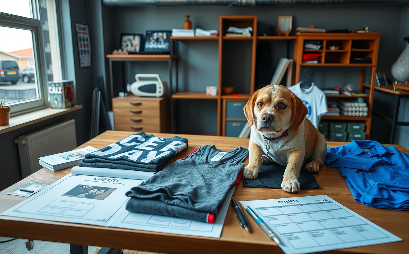Quality check visual for Dog Tshirt Printing Guide