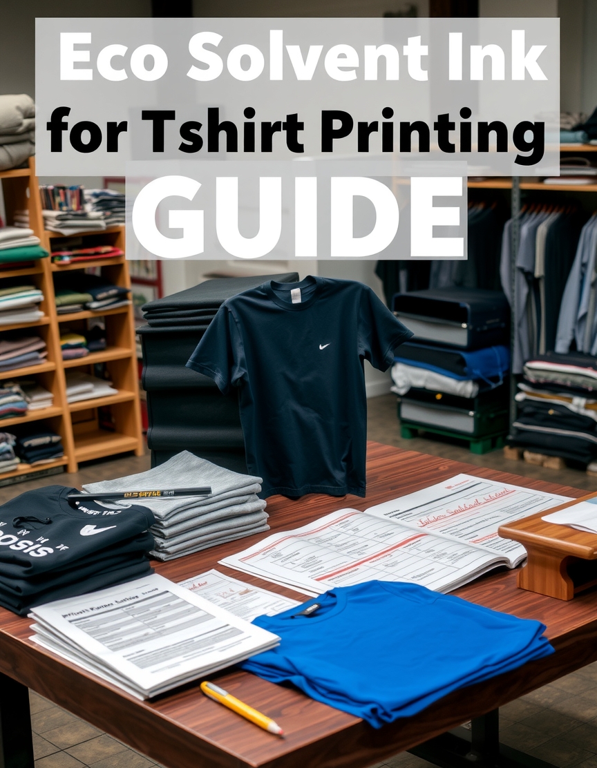 Quality check visual for Eco Solvent Ink for Tshirt Printing Guide