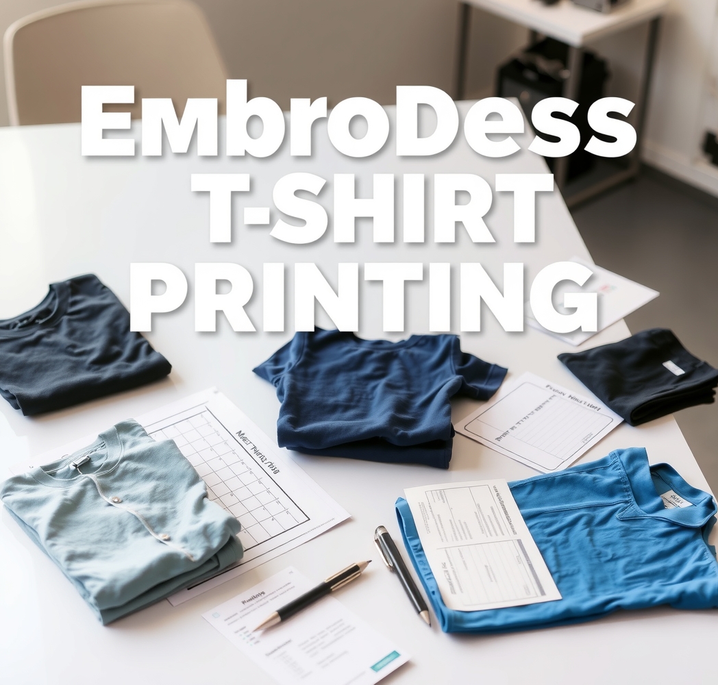 Preparation visual for Emboss Tshirt Printing Guide