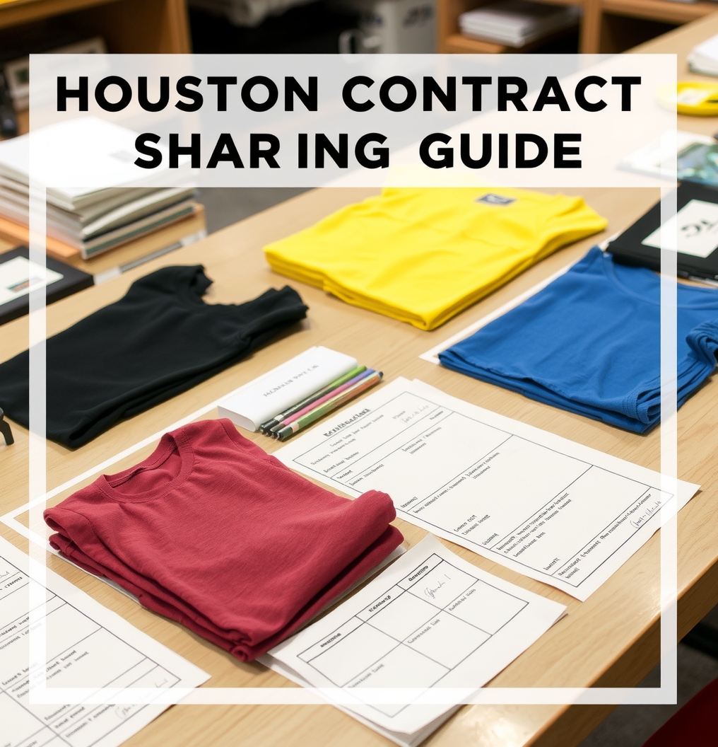 Preparation visual for Houston Contract Tshirt Printing Guide