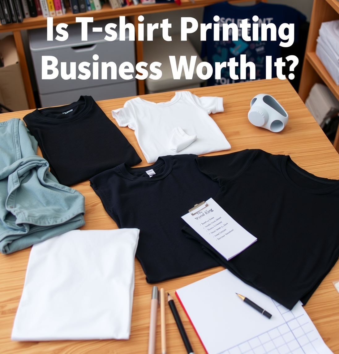 Quality check visual for Is Tshirt Printing Business Worth It Guide