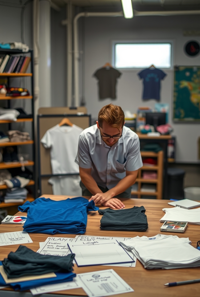 Preparation visual for Kansas City Tshirt Printing Guide