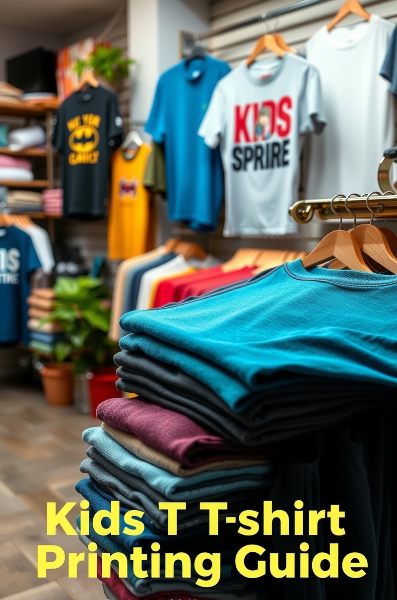 Quality check visual for Kids Tshirt Printing Guide