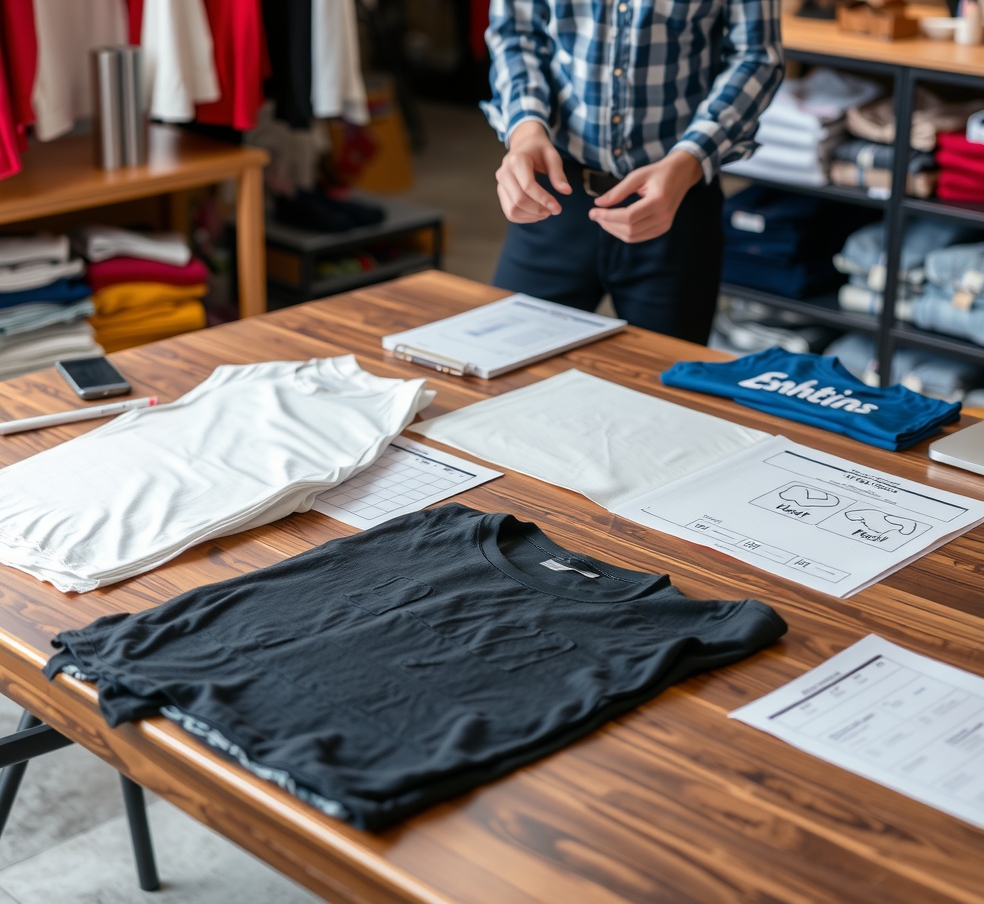 Preparation visual for Mural Fashions Tshirt Printing Guide