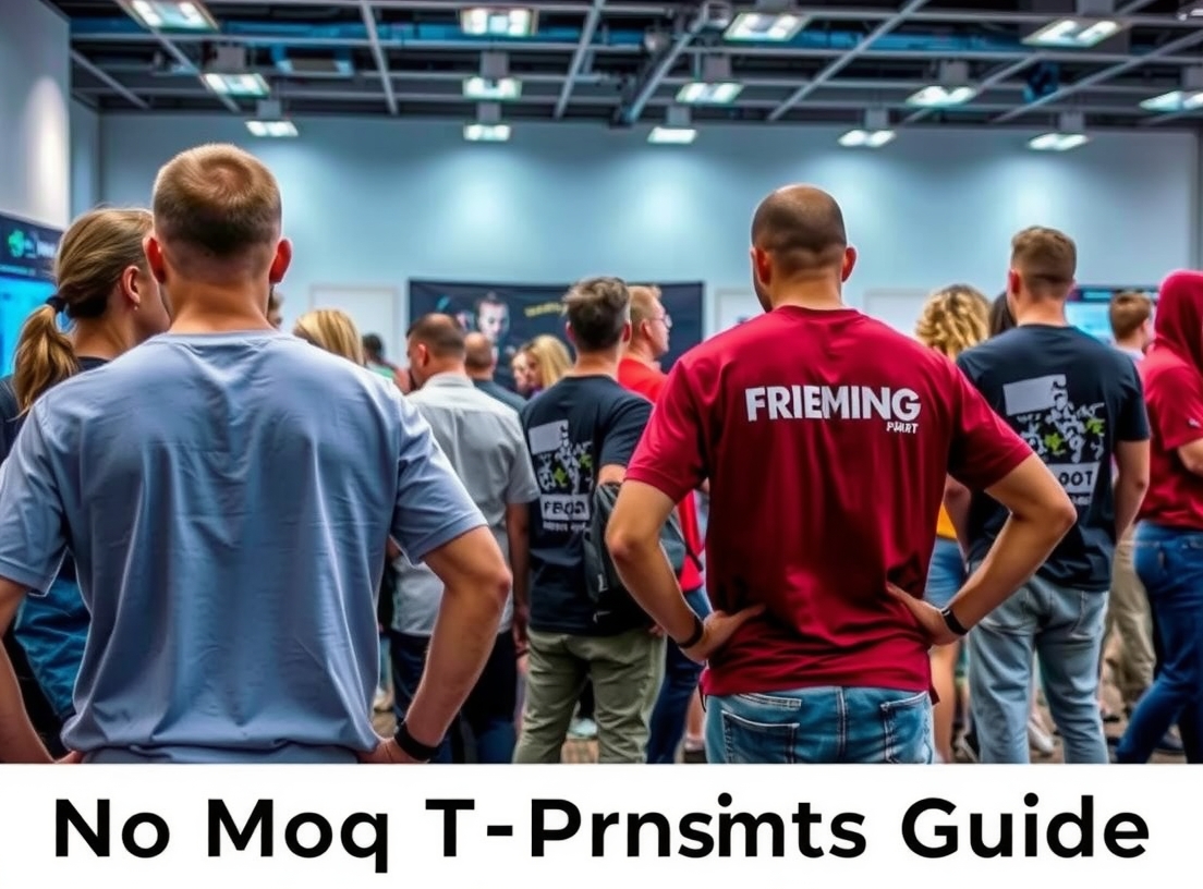 Preparation visual for No Moq Tshirt Printing Guide