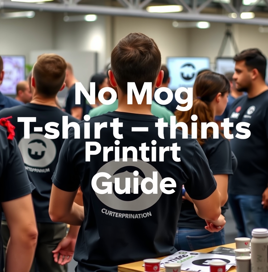 Quality check visual for No Moq Tshirt Printing Guide