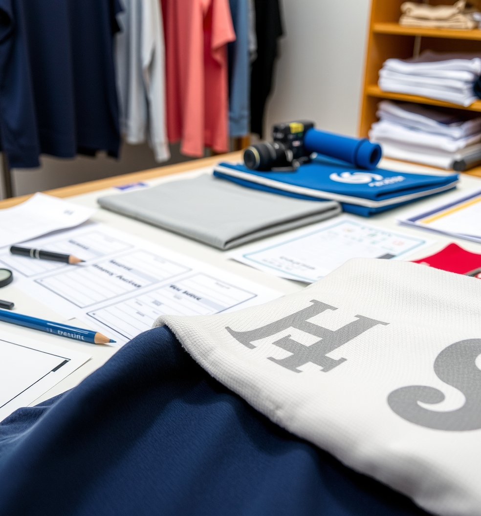 Preparation visual for Polo Tshirt Printing Kuala Lumpur Guide