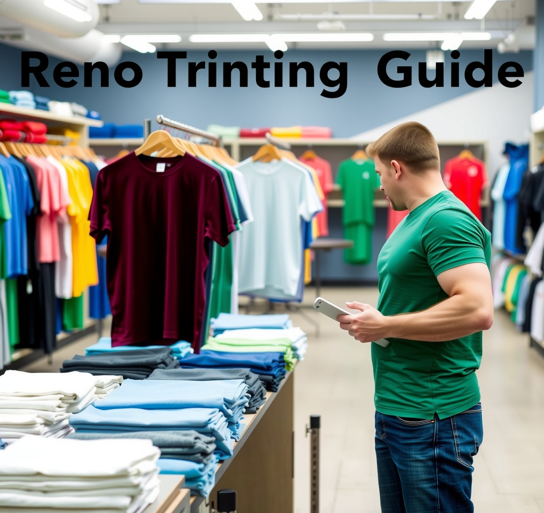 Evaluating the best Reno Tshirt Printing Guide environment