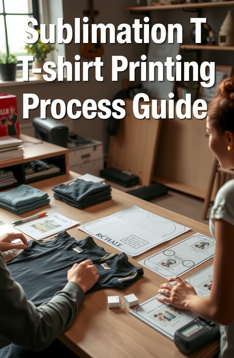 Quality check visual for Sublimation Tshirt Printing Process Guide