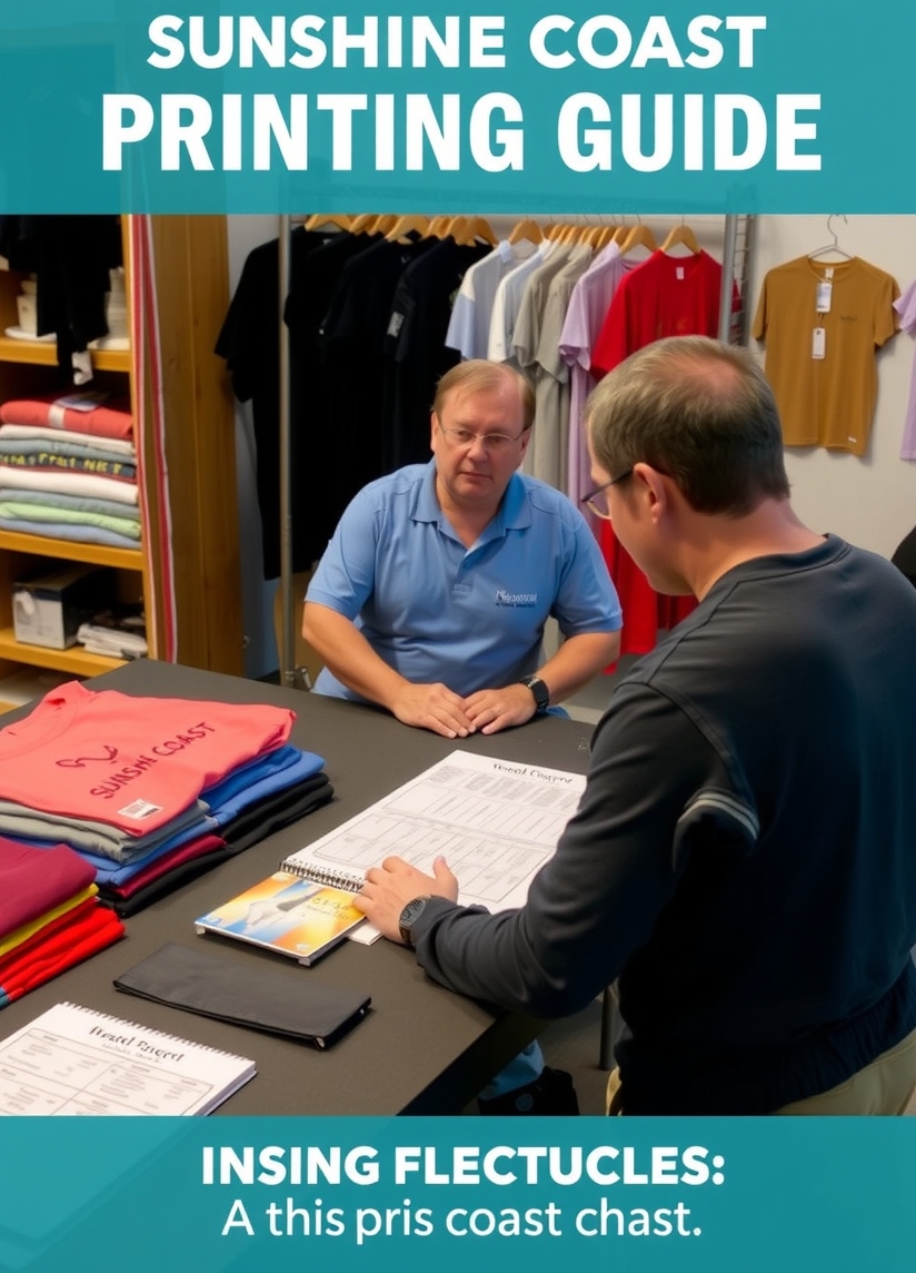 Preparation visual for Sunshine Coast Tshirt Printing Guide