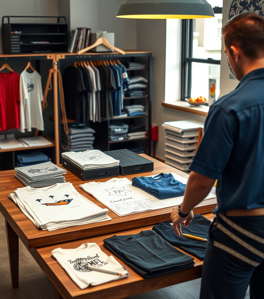 Quality check visual for Sunshine Plaza Tshirt Printing Guide