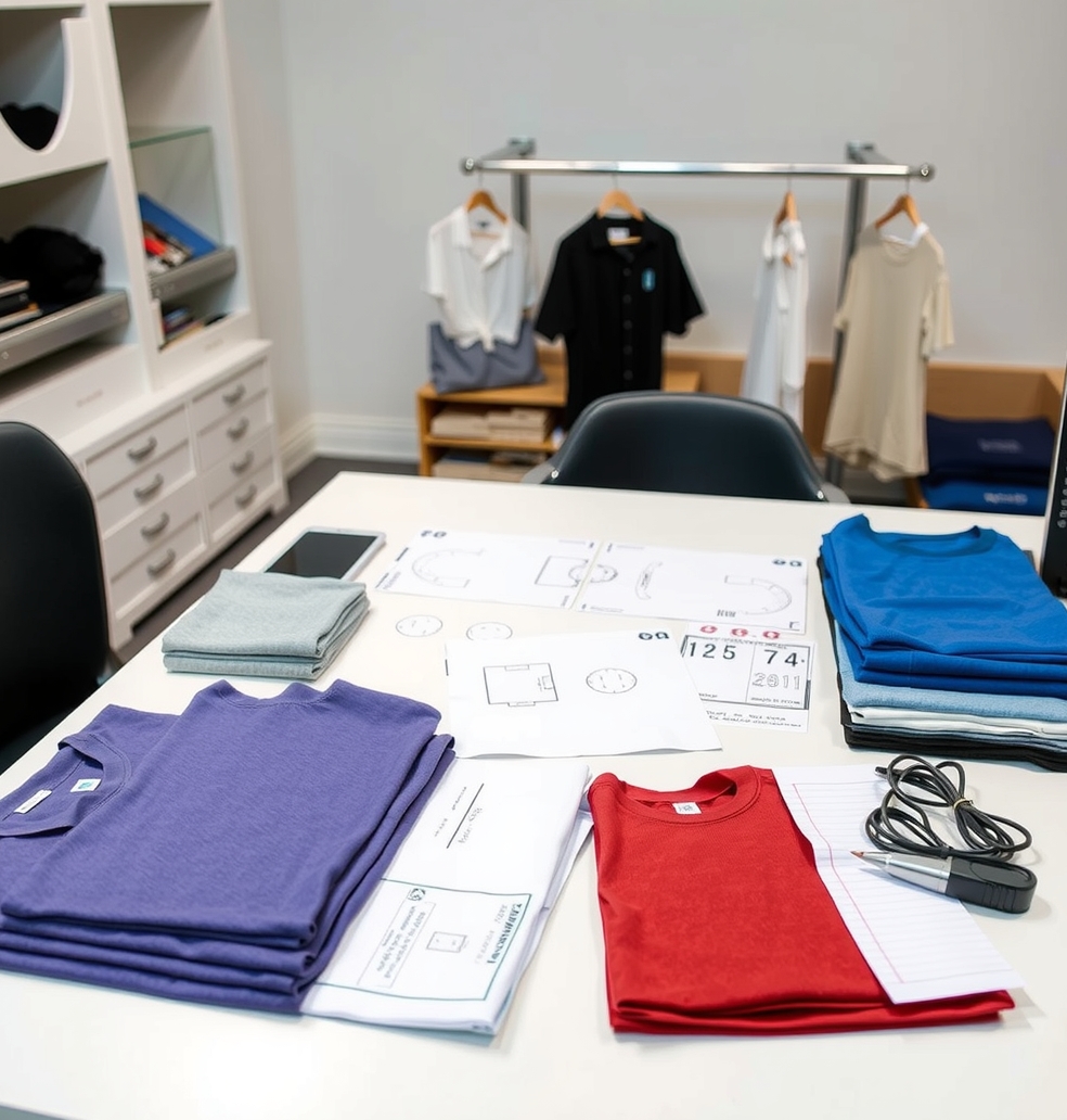 Quality check visual for Tshirt Printing All Over Guide