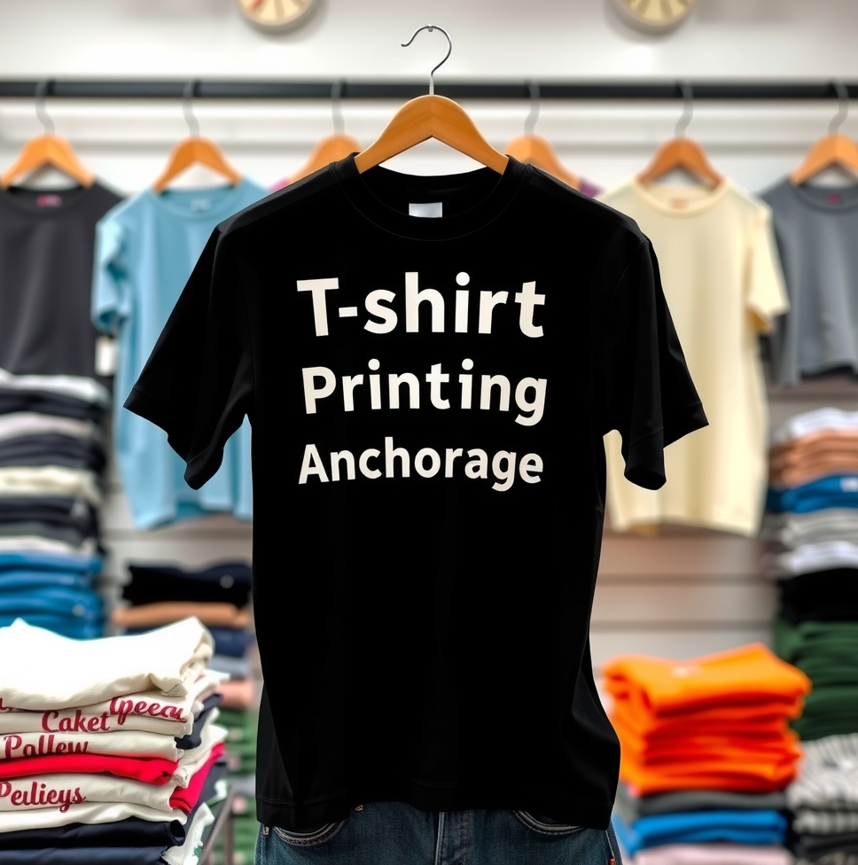 Quality check visual for Tshirt Printing Anchorage Guide
