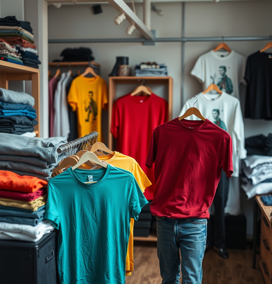 Tshirt Printing as Colour Guide