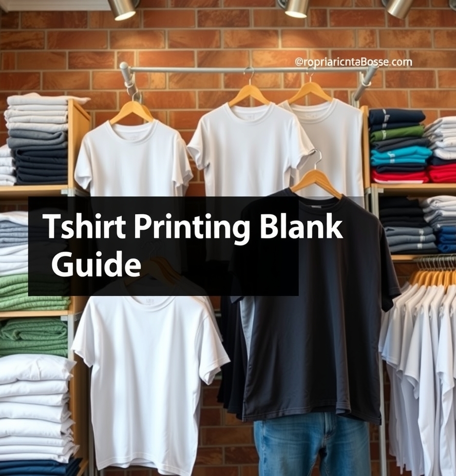 Tshirt Printing Blanks Guide