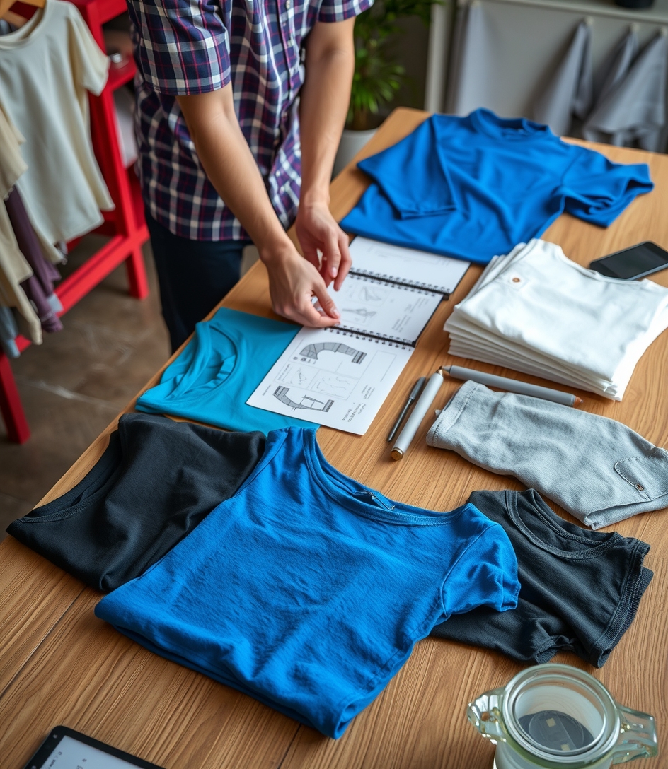Preparation visual for Tshirt Printing Cainta Guide